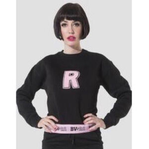 Rachel Antonoff Betty & Veronica Riverdale Letterman pullover fleece lined top L